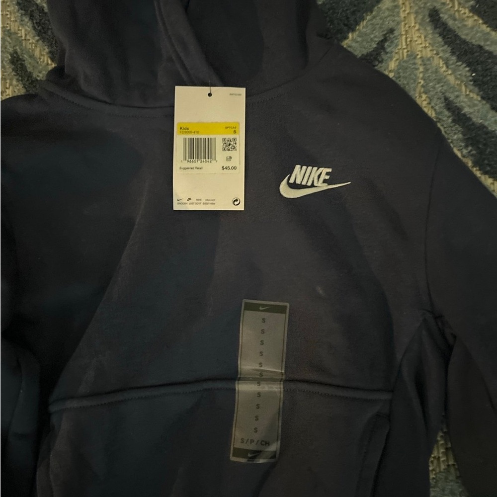 Nike Dark Blue Pullover Hoodie